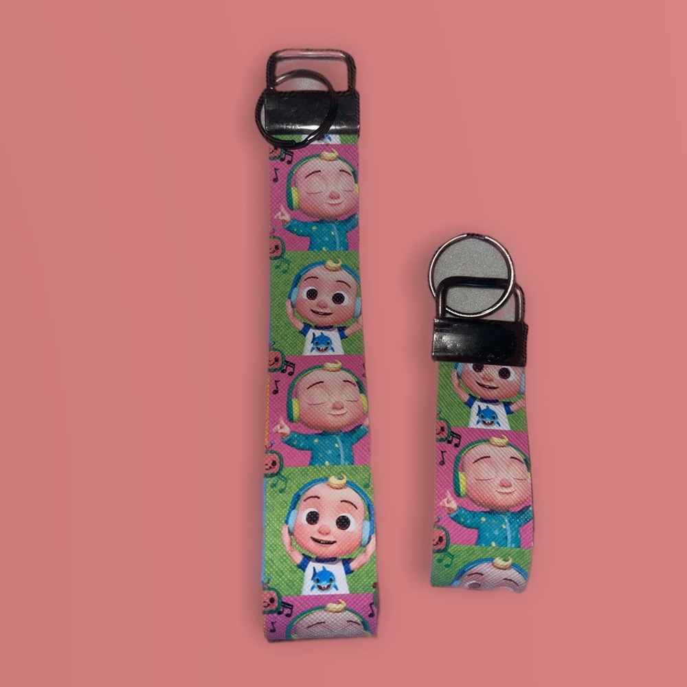 Cocomelon Wristlet Keychain